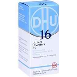 BIOCHEMIE 16 LITH CHL D12