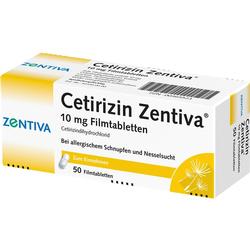 CETIRIZINZENTIVA 10MG FTA