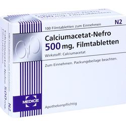 CALCIUMACETAT NEFRO 500MG