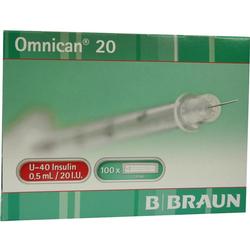 OMNICAN 20 0.5ML 0.30X8MM