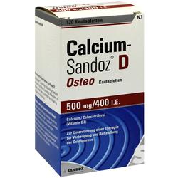 CALCIUM SANDOZ D OSTEO 400