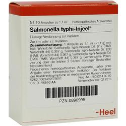 SALMONELLA TYPHI INJ NOS