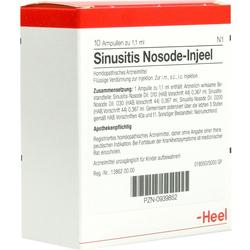 SINUSITIS NOS INJ