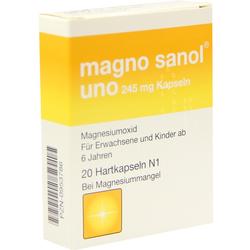 MAGNO SANOL UNO 245MG KAPS