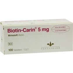 BIOTIN CARIN 5MG LAC GLUFR