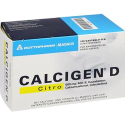 CALCIGEN D CIT 600MG/400IE