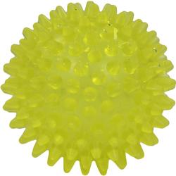 IGELBALL 8CM GELB-TRANSPAR