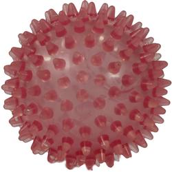 IGELBALL 9CM ROT-TRANSPARE