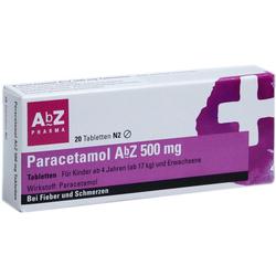 PARACETAMOL ABZ 500MG TABL