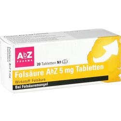 FOLSAEURE ABZ 5MG TABL