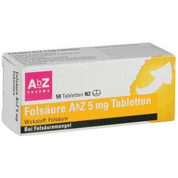 FOLSAEURE ABZ 5MG TABL