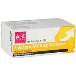 FOLSAEURE ABZ 5MG TABL