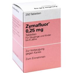 ZYMAFLUOR 0.25MG