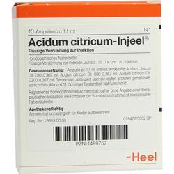 ACIDUM CITRICUM INJ