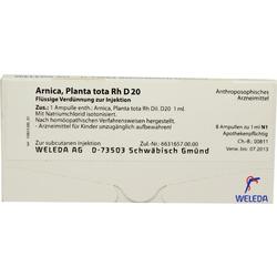 ARNICA PLANTA TOTA RH D20