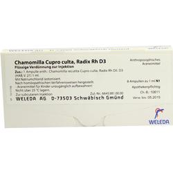 CHAMOMILLA CU CUL RA RH D3