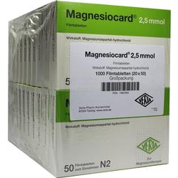 MAGNESIOCARD 2.5MMOL