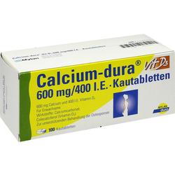 CALCIUM DURA VIT D3 600MG