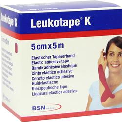 LEUKOTAPE K 5CM ROT