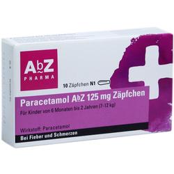 PARACETAMOL ABZ 125MG