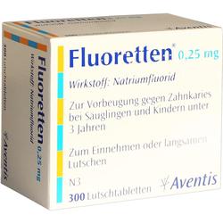 FLUORETTEN 0.25MG