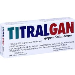 TITRALGAN GEGEN SCHMERZEN