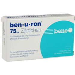 BEN-U-RON 75MG ZAEPFCHEN