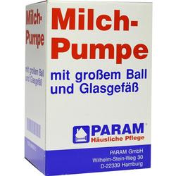 MILCHPUMPE GLAS GROSS BALL