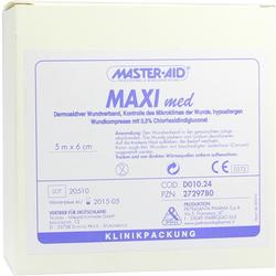 MAXI MED WUNDVERB 5MX6CM