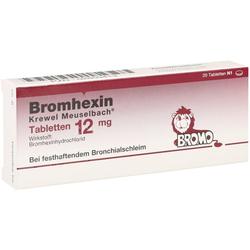 BROMHEXIN K M TABL 12MG