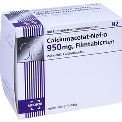 CALCIUMACETAT NEFRO 950MG