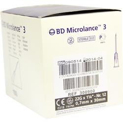 BD MICROL 22G KAN 1 1/4