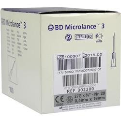 BD MICROL 27G KAN 3/4