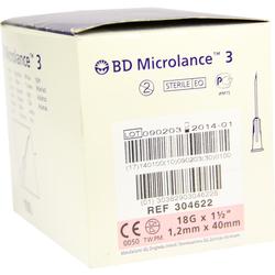 BD MICROL 18G KAN 1 1/2