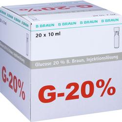 GLUCOSE 20% BRAUN MINIP CO