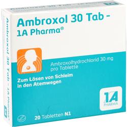 AMBROXOL 30 TAB 1A PHARMA