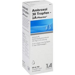 AMBROXOL 30 TROPFEN 1A PHA