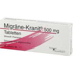 MIGRAENE KRANIT 500MG TABL