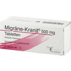 MIGRAENE KRANIT 500MG TABL