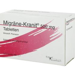 MIGRAENE KRANIT 500MG TABL