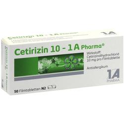 CETIRIZIN 10 1A PHARMA