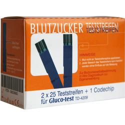 GLUCO TEST BLUTZ TESTSTREI