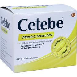 CETEBE VITAMIN C RETARD500