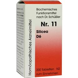 BIOCHEMIE 11 SILICEA D 6