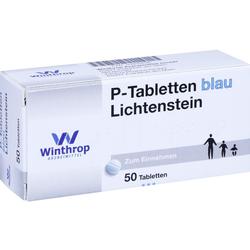 P TABLETTEN BLAU 8MM TEILK