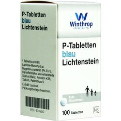 P TABLETTEN BLAU 8MM TEILK