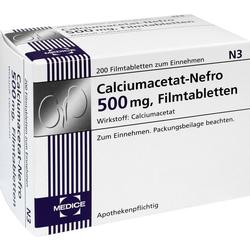 CALCIUMACETAT NEFRO 500MG