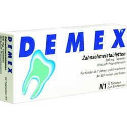 DEMEX ZAHNSCHMERZTABLETTEN