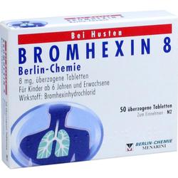 BROMHEXIN 8 BERLIN CHEMIE