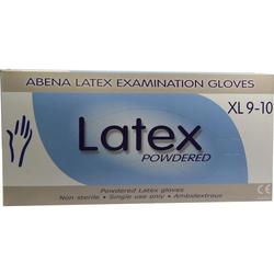 LATEX HANDSCH BLAU GEPU XL